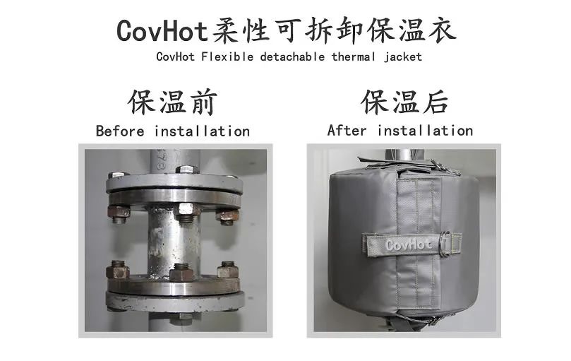 COVHOT?柔性可拆卸式<a href=http://www.szyuhe.cn/e/tags/?tagname=%E4%BF%9D%E6%B8%A9%E8%A1%A3 target=_blank class=infotextkey>保溫衣</a>,蒸汽系統(tǒng)節(jié)能,節(jié)能保溫