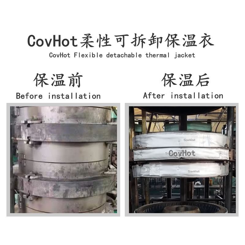 硫化機(jī)使用可拆卸保溫套有什么用途？